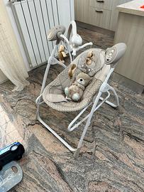 Carillon foppapedretti, sdraietta elettrica bimbi