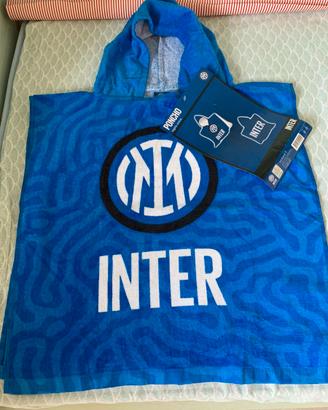 Poncho in spugna Inter