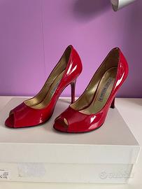 scarpe con tacco rosso Luciano Padovan