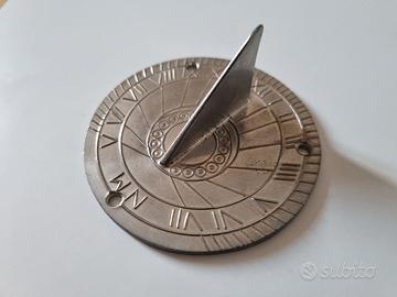 Meridiana tascabile in peltro Stieff Pewter