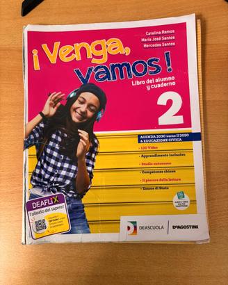 Libro di spagnolo Venga Vamos 2 ISBN 9791255312437
