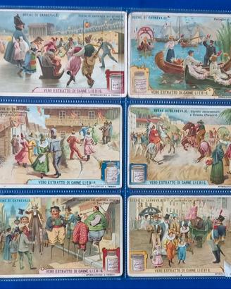 figurine Liebig sul carnevale