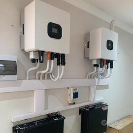 Impianto fotovoltaico 6kw con accumulo 10kwh solar
