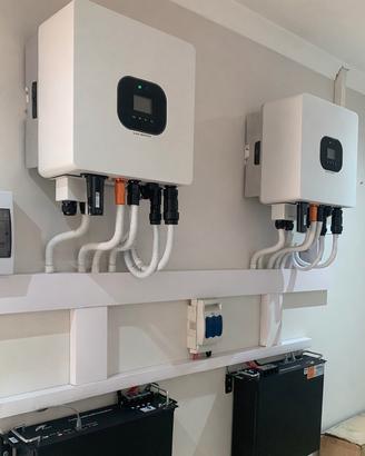 Impianto fotovoltaico 6kw con accumulo 10kwh solar