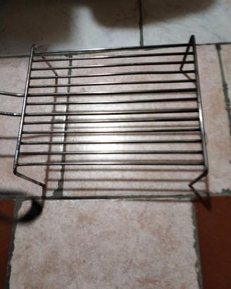 Set 2 griglie in metallo con piedini