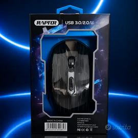 DSG PRIME Mouse Gaming Wireless Raptor HE-85