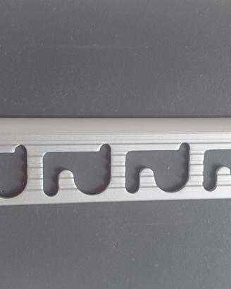 PROFILO ARROTONDATO IN ALLUMINIO ANODIZZATO L2.7ML