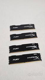 32 GB RAM DDR4 HYPERX FURY