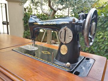 Macchina da cucire Singer del 1932, ristrutturata