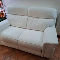 Divano in pelle 2 posti