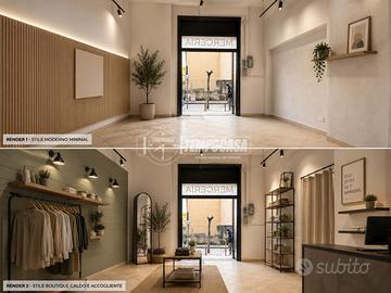 Locale commerciale, fronte strada