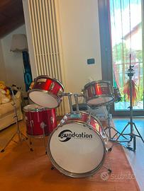 Batteria Soundstation per bambino/ ragazzo.