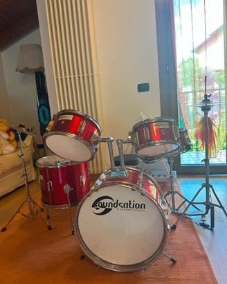Batteria Soundstation per bambino/ ragazzo.