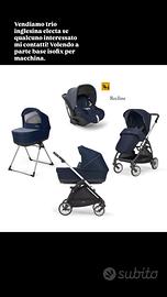 Trio inglesina electa 2023 blu