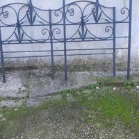 spalliere letto matrimoniale  ferro battuto