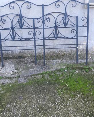 spalliere letto matrimoniale  ferro battuto