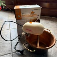 Polentiera elettrica Polentamatic paiolo rame 24cm