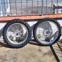 cerchi cross 21ant/18post