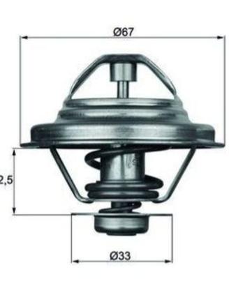 MAHLE ORIGINAL TX 24 80D
