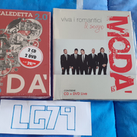 Moda' CD DVD Live Viva i Romantici il sogno