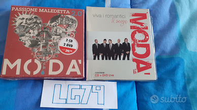 Moda' CD DVD Live Viva i Romantici il sogno