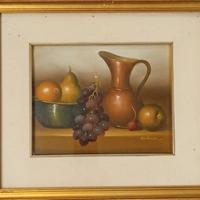 Quadro Natura Morta Olio su Tela