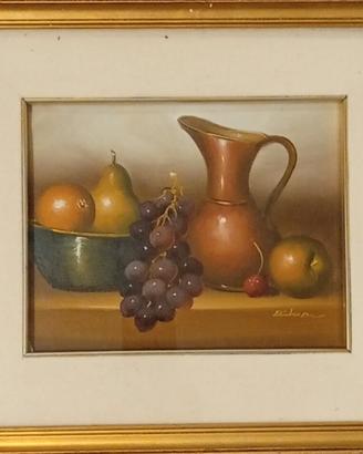 Quadro Natura Morta Olio su Tela