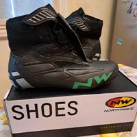scarpe invernali bici da strada northwave  n 43
