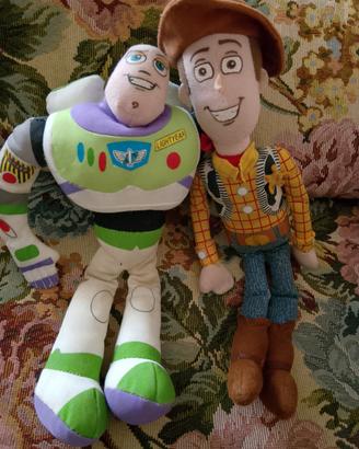 personaggi di stoffa di Toys story 