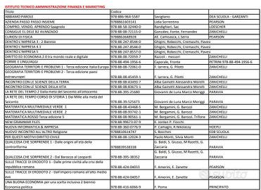Libri FINANZA E MARKETING e Scuola Media Nichelino
