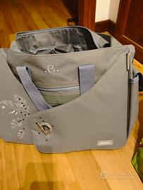 set: borsa cambio BEABA, set tiralatte, coppette 