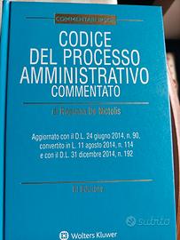Codice Processo Amministrativo commentato 