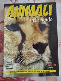 ALBUM E BOX FIGURINE ANIMALI NEL MONDO