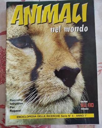 ALBUM E BOX FIGURINE ANIMALI NEL MONDO