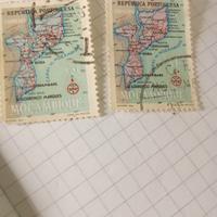 2 francobolli rari angola