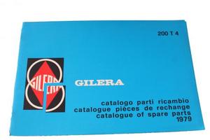 Catalogo ricambi Gilera T4 200 del 1979