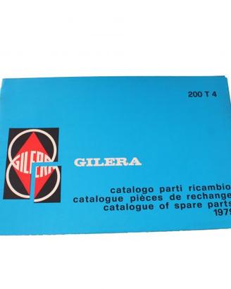 Catalogo ricambi Gilera T4 200 del 1979