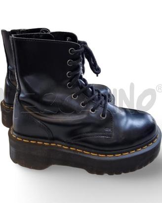 DR MARTENS JADON PLATFORM NERO SCATOLA , CONDIZION