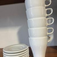 Set 5 tazze te’ / caffe latte vintage
