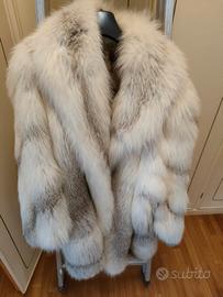 Pelliccia di volpe Bianca a pelo lungo