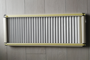 Oscurante plissettato per porta camper