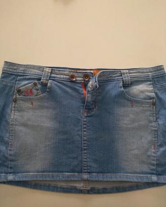 Minigonna di jeans 