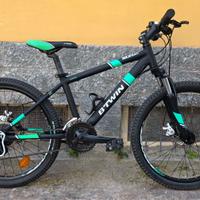 Bicicletta 24" RockRider700 in Alluminio Full Disk