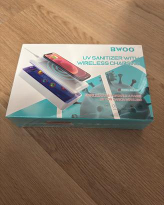 Sterilizzatore smartphone con carica wireless
