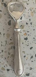 Apribottiglie Vintage Argentato Stile Filet
