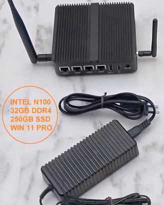 Mini PC Intel Core N100 32GB RAM, SSD 250GB, WIN11