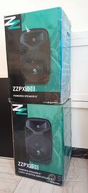 2 Casse amplificate ZZPX108 