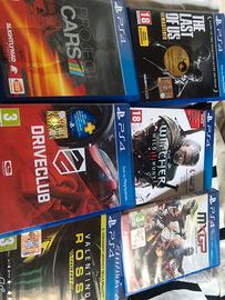 6 giochi ps4 alcuni sigillati