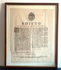 Stampa antica ( 1759 )
