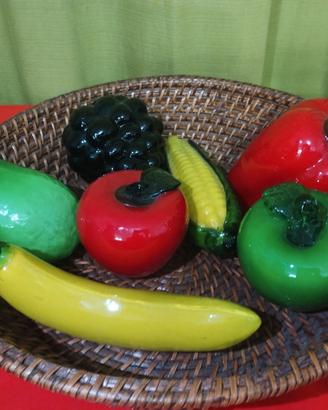 Frutta e Verdura in vetro - vintage